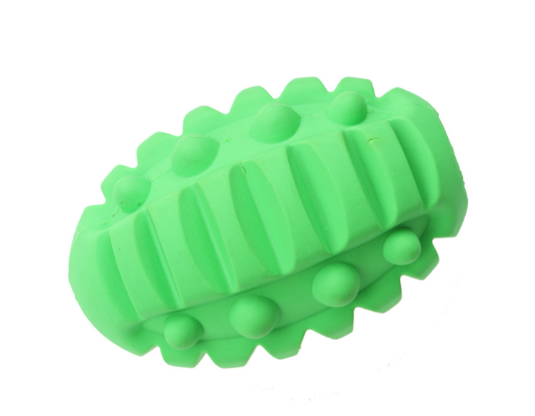 宠物玩具2020新款 橡胶狗咬玩具球 训狗磨牙耐咬发声狗狗玩具批发