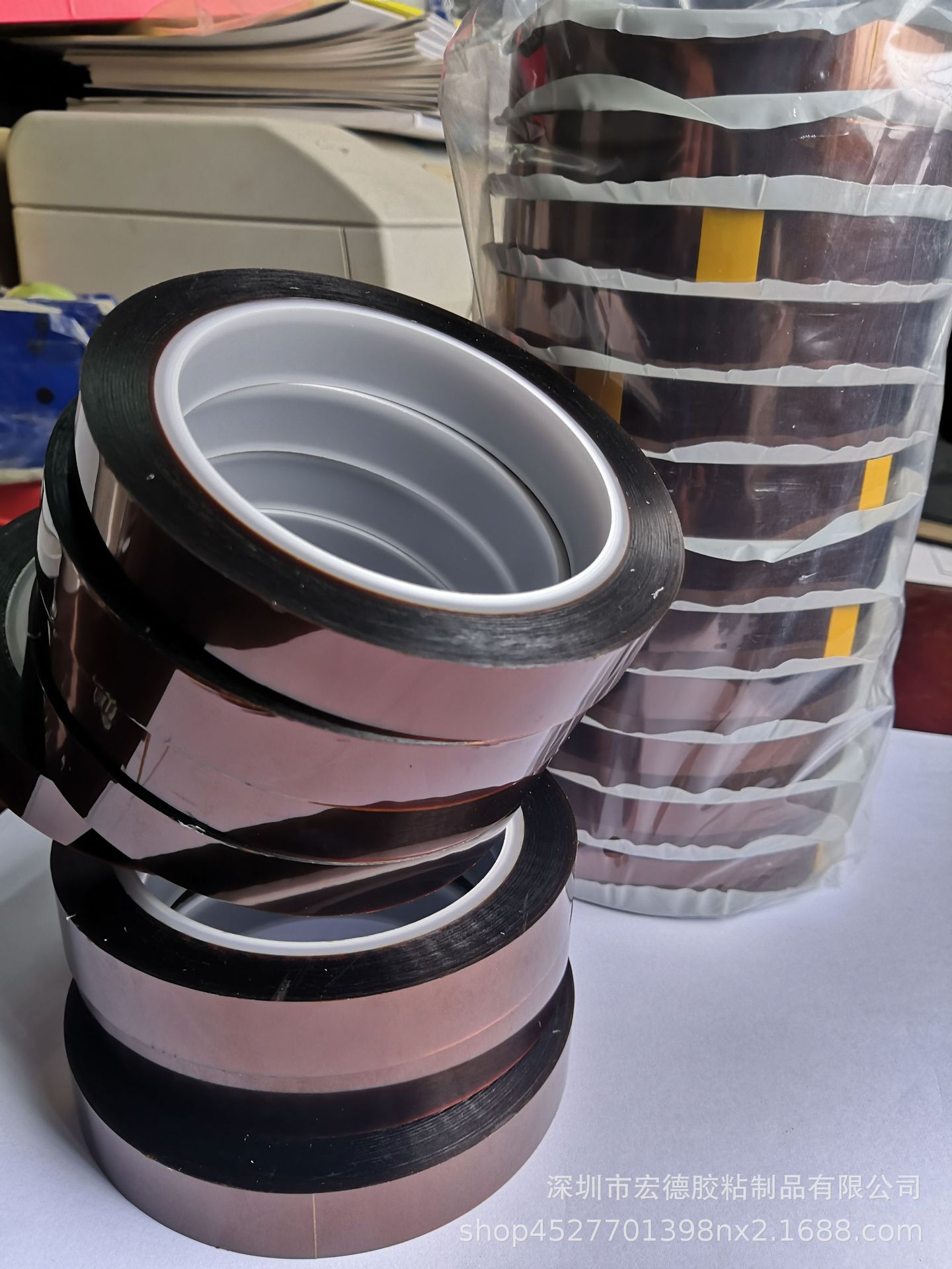 厂家直销不掉胶不残胶耐高温SMT绝缘PI胶带