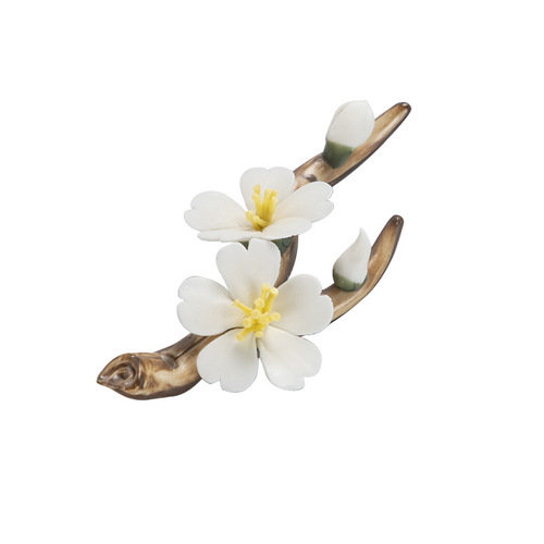 Handmade ceramic incense sticks, hand-kneaded flowers, household indoor Zen incense burner, agarwood and sandalwood incense burner, incense burner manufacturer wholesale