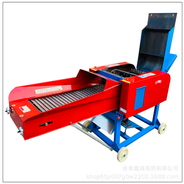 青贮玉米秸秆揉丝机 6吨多功能铡草揉丝机 青贮铡草揉丝机