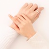 Adjustable ring for beloved engraved suitable for men and women, simple and elegant design, wholesale