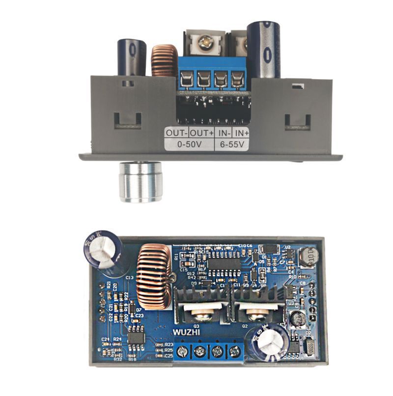 50V5A CNC step-down adjustable power supply module Voltage and current meter constant voltage constant current DC voltage regulator LCD display