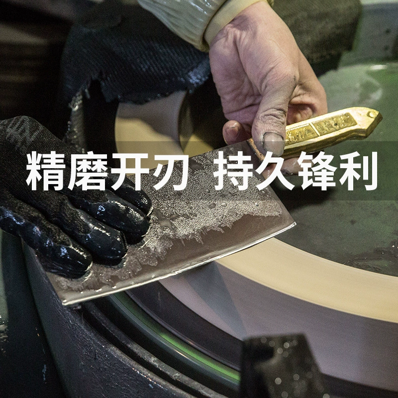 Spot supply Lou Long Family Alloy Cutting Knife Knife Pure copper knife handle lasts long -lasting sharp chef
