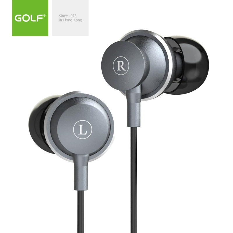 GOLF новые M18 высококачественные металлические стереонаушники с высоким звучанием в ушах, наушники с мощным басом, взрывной вариант