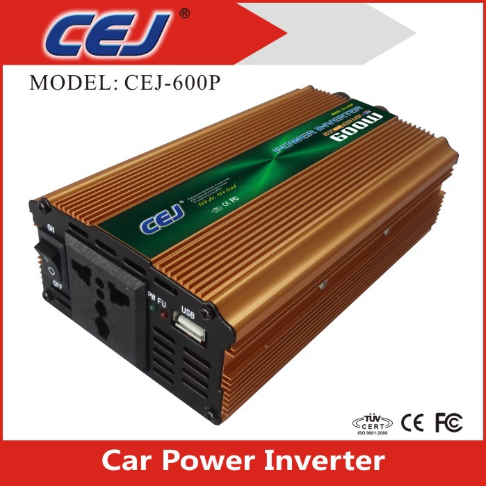 车载逆变器600w大功率电源转换12v24v转220v通用电气家用逆变电源