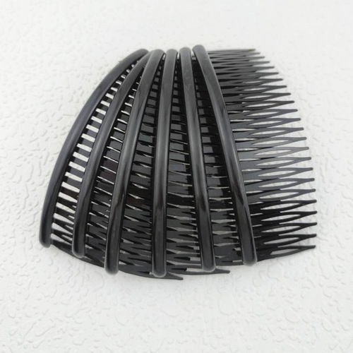Manufacturer wholesale plastic insert comb basic versatile hair comb large size DIY hair accessories simple hairpin bangs comb