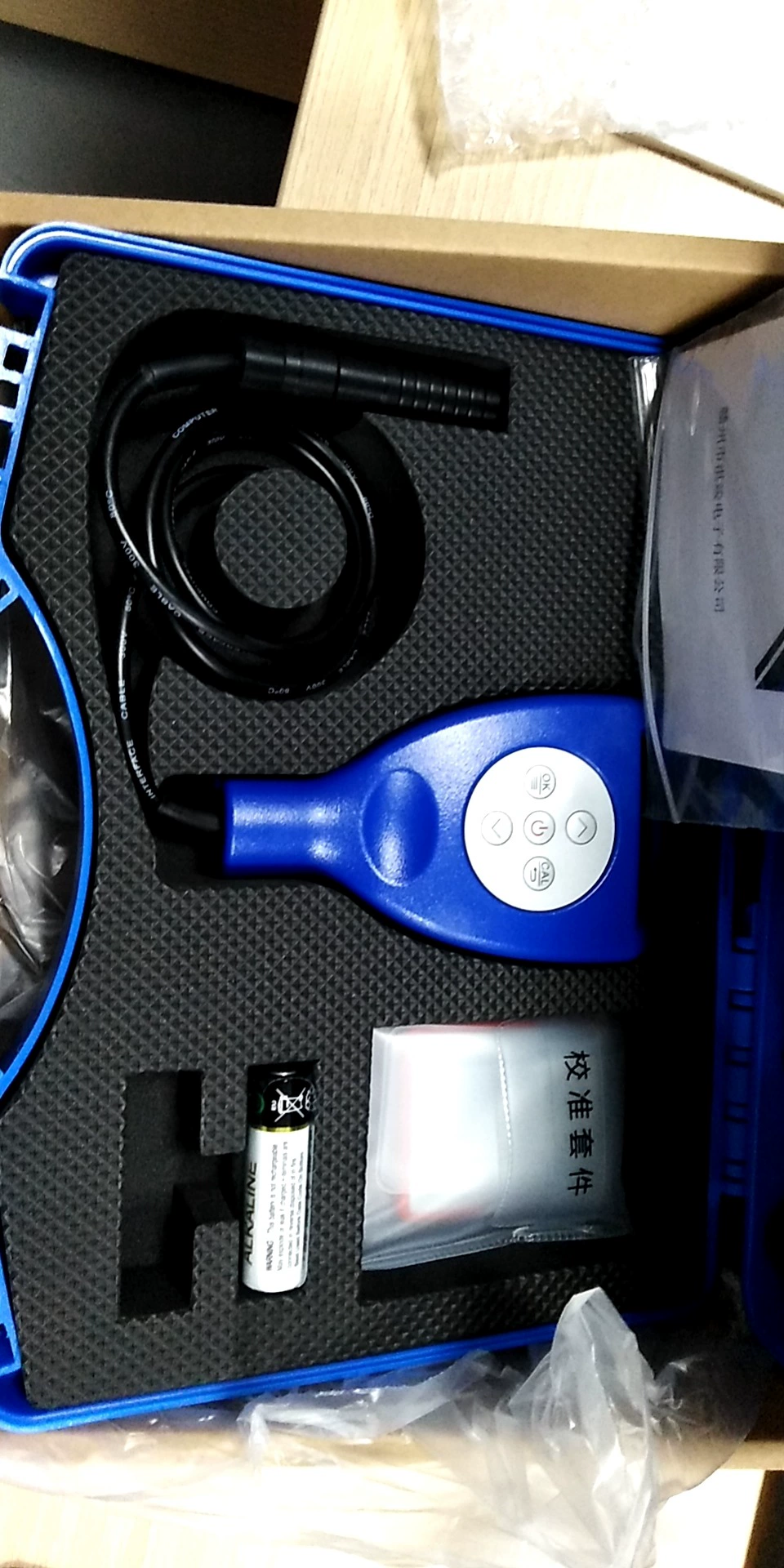 Хандхэльд датчик толщины покрытия Блуэтоотх, датчик толщины покрытия, датчик толщины пленки краски, разделенный датчик толщины вихревого тока