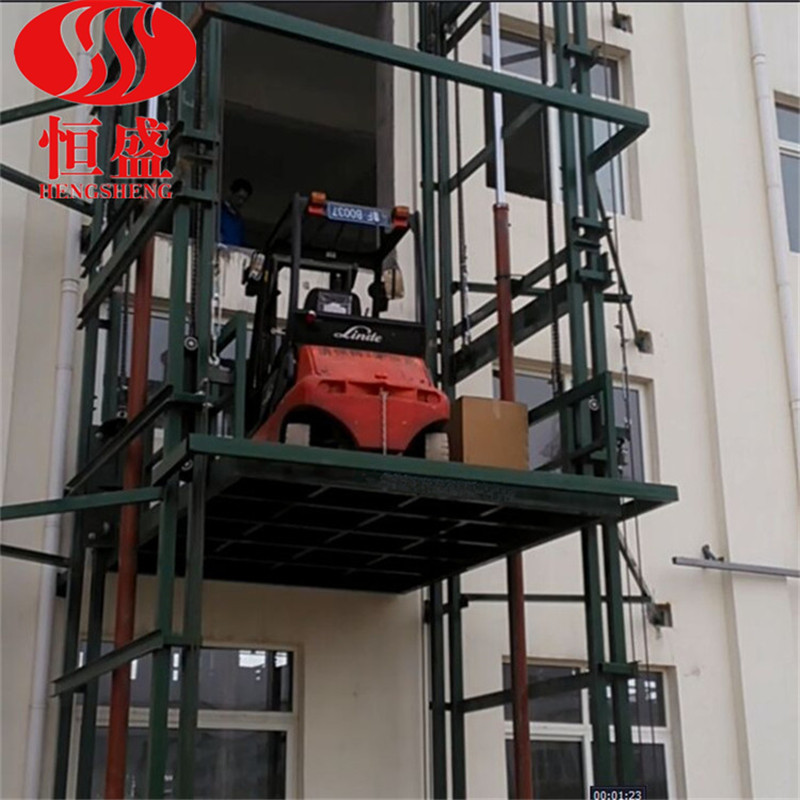 定制仓库厂房升降货梯导轨液压升降货梯工厂运货平台电动升降货梯