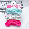 Children's hairgrip with bow, headband, cute set, accessory, European style