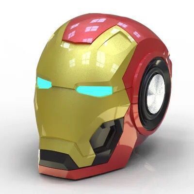 Cross-border E-commerce New Model Mech Warrior Honeybee Iron Man Bluetooth Speaker Creative Cartoon Gift Small Speaker
