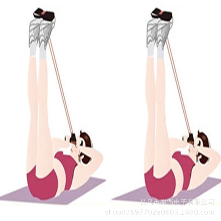Pedal tensión equipo de ejercicios abdominal doméstico cuerda de tensión abdominal