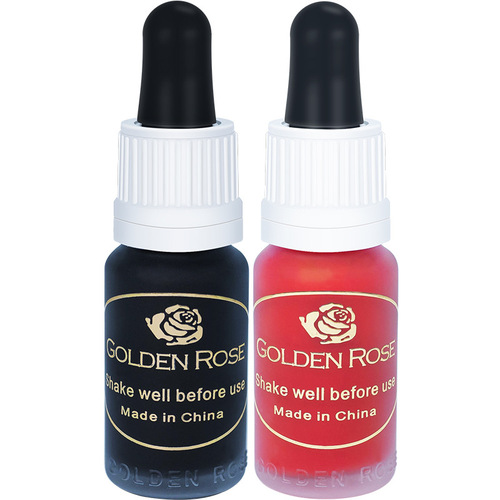 Gold rose color ink liquid filler semi-permanent color ink 22 colors eyebrow eye lip machine