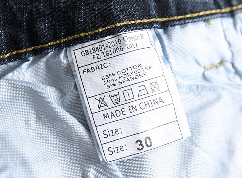 Jeans uomo strappati taglio dritto pantaloni denim casual moda_voghion.com