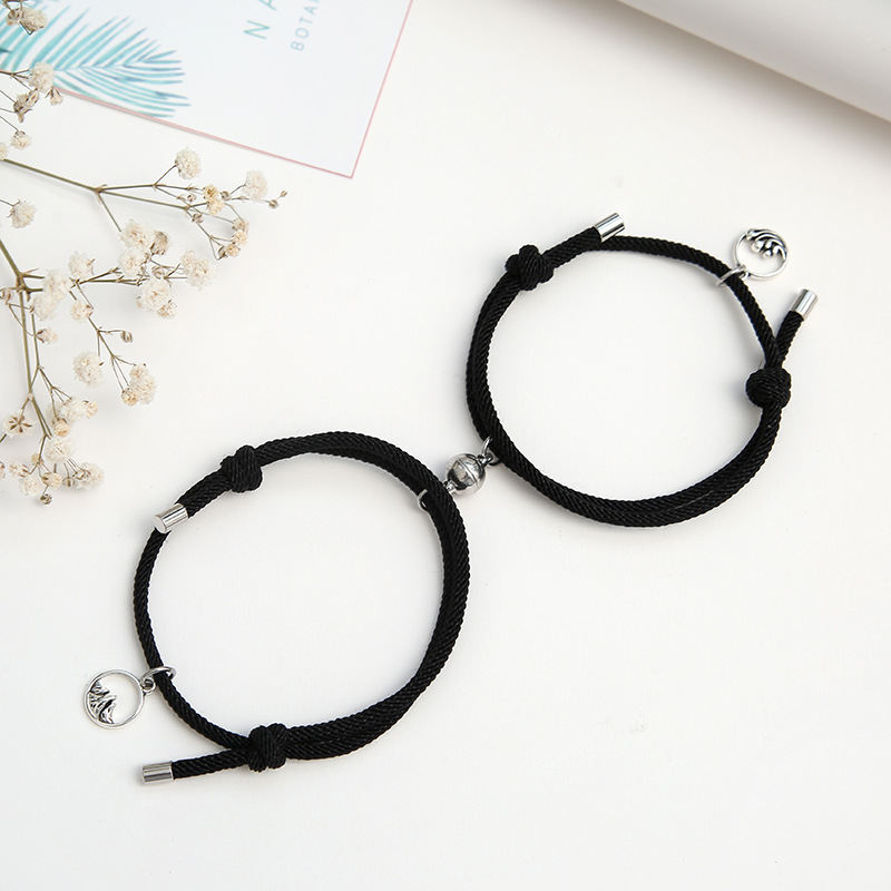 Wholesale Jewelry Simple Alloy Couple A Pair Bracelet Nihaojewelry display picture 14