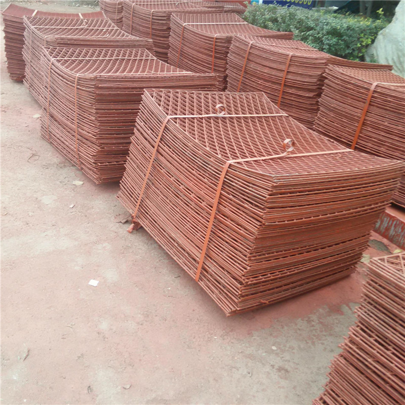 成都建筑钢笆网批发建筑脚踏网定制喷漆钢笆片定制厂家直销