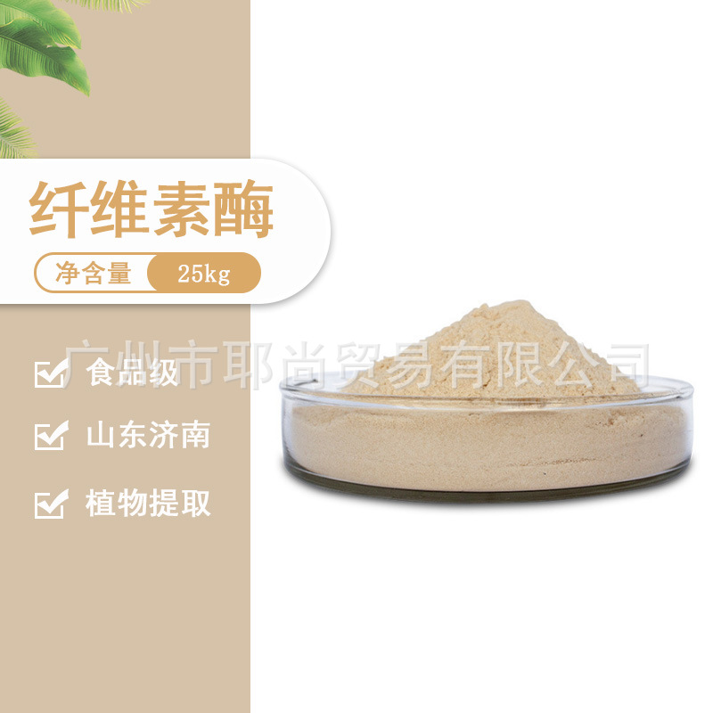 广州现货 厂家直销 食品级复合纤维素酶  食用纤维素酶