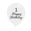 Ins white Happy Birthday To You Mori Female Balloon Baby Baby Baby Baby Birthday Architecture