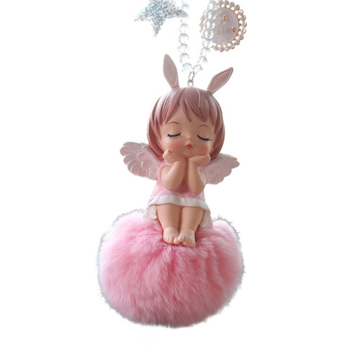 Car rearview mirror car interior decoration pendant cute Annie cartoon pendant car decoration pendant car accessories for women