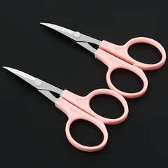 汪吾銓翹頭裁縫剪繡花剪小剪刀線頭 4.5寸小號彎頭修眉美目貼剪刀