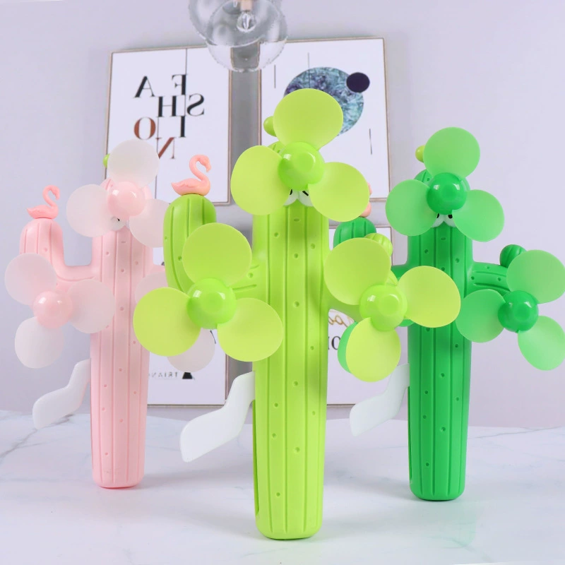Кукольный ручной маленький воздушный вентилятор, игрушка, cactus