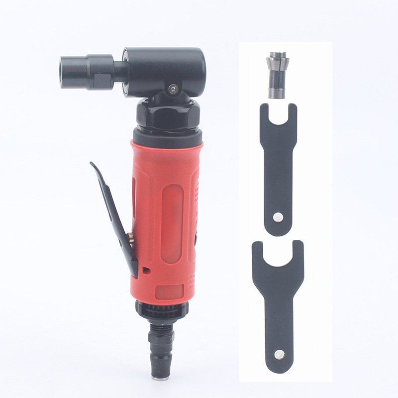 90度气动刻磨机 弯头打磨机 直角风磨机 90度气磨机 3MM&6MM夹头