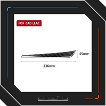 适用凯迪拉克Cadillac xt5汽配改装碳纤维中间出风口饰条配件贴