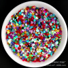 Nail sequins heart shaped, fake nails for nails for manicure, epoxy resin, slime for contouring, 3mm, handmade