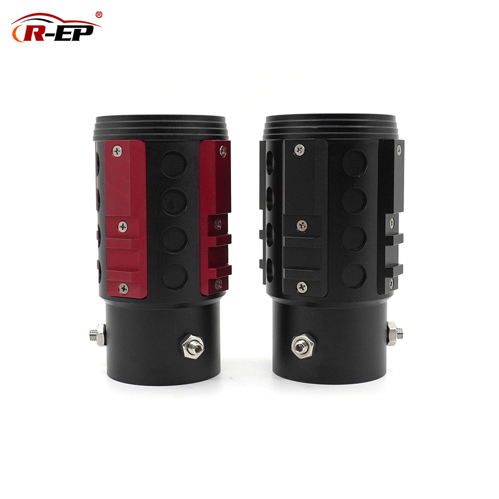 Hot-selling Automobile Universal Aluminum Alloy Modified Tail Throat Personalized Exhaust Pipe Decoration Racing Grenade Tail Throat