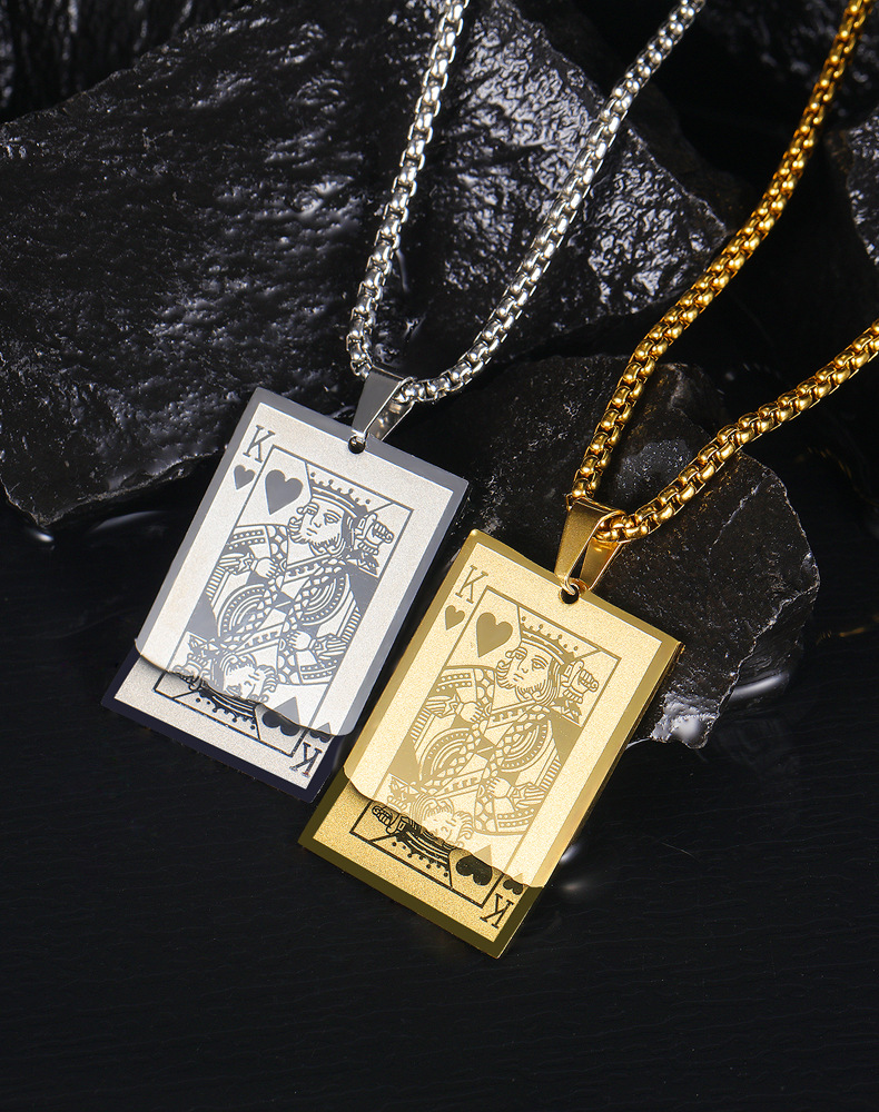 Fashion Geometric Titanium Steel Plating Men'S display picture 5