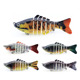 Multi Jointed Fishing Lures Hard Swimbaits Bass Trout Fresh Water Fishing Lure