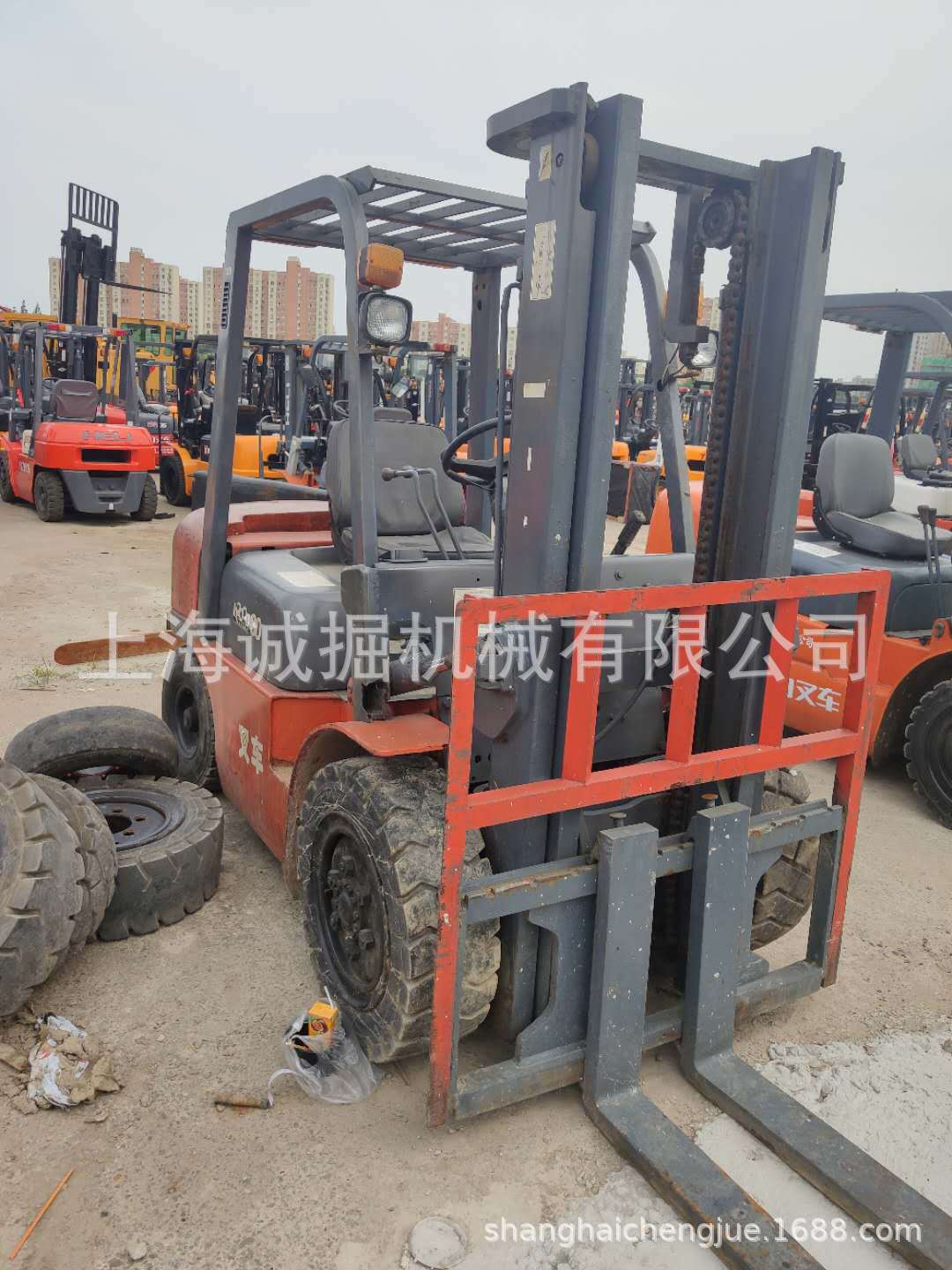 二手合力3吨叉车，小松3吨叉车  丰田5吨叉车
