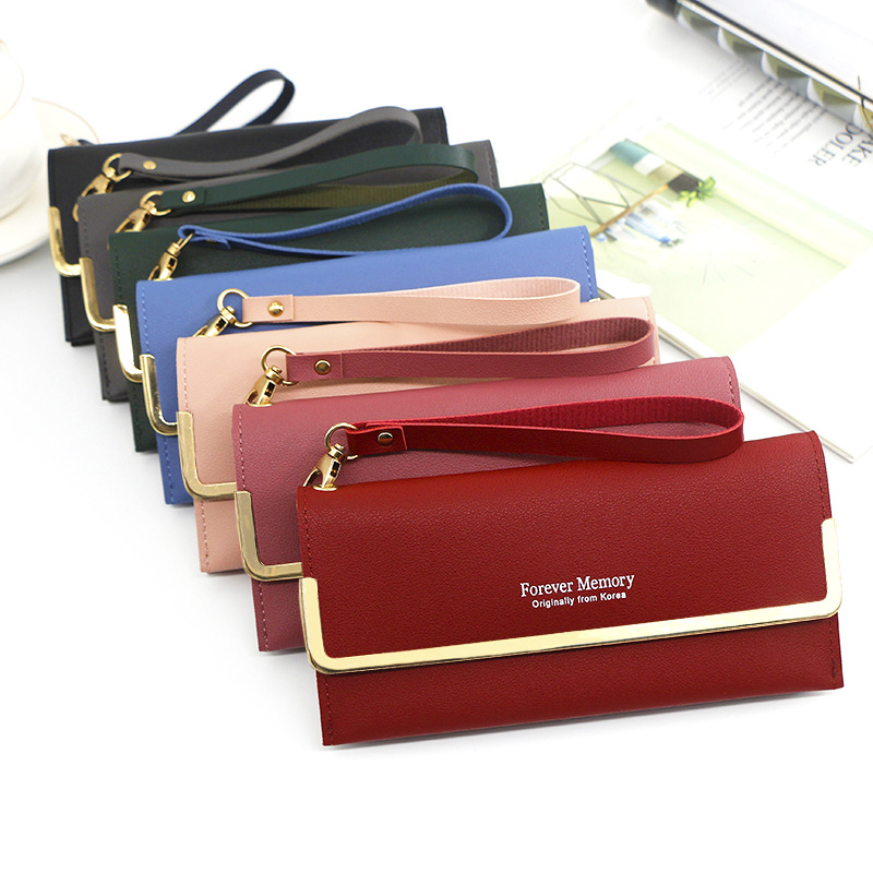 All Seasons Season Women'S Gender Women's Letter Butterfly Pu Leather Flip Cover Wallets