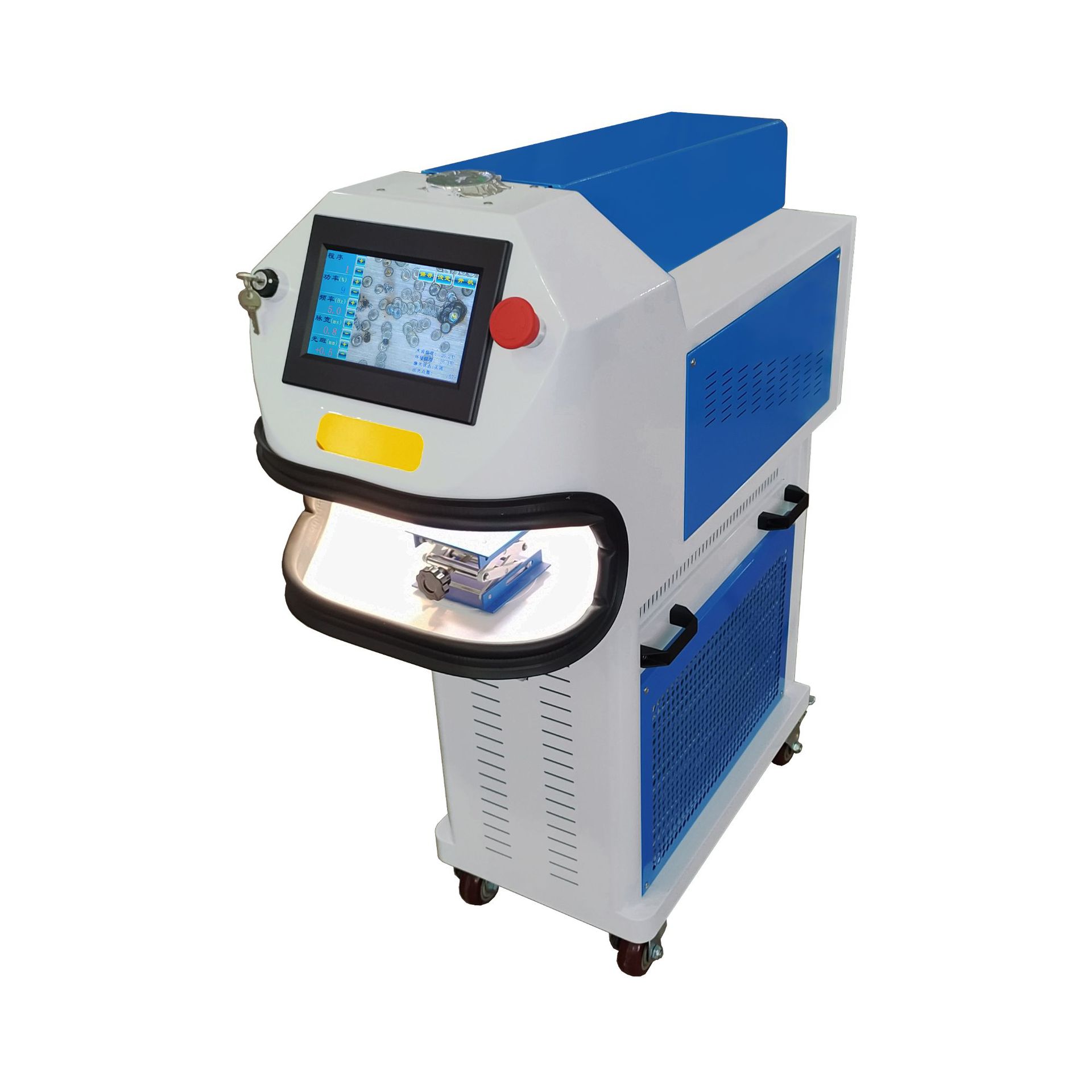 自动数控首饰点焊机  一体化风冷激光焊接机