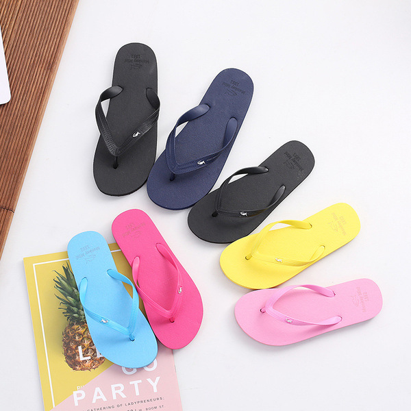 solid color universal flip flops