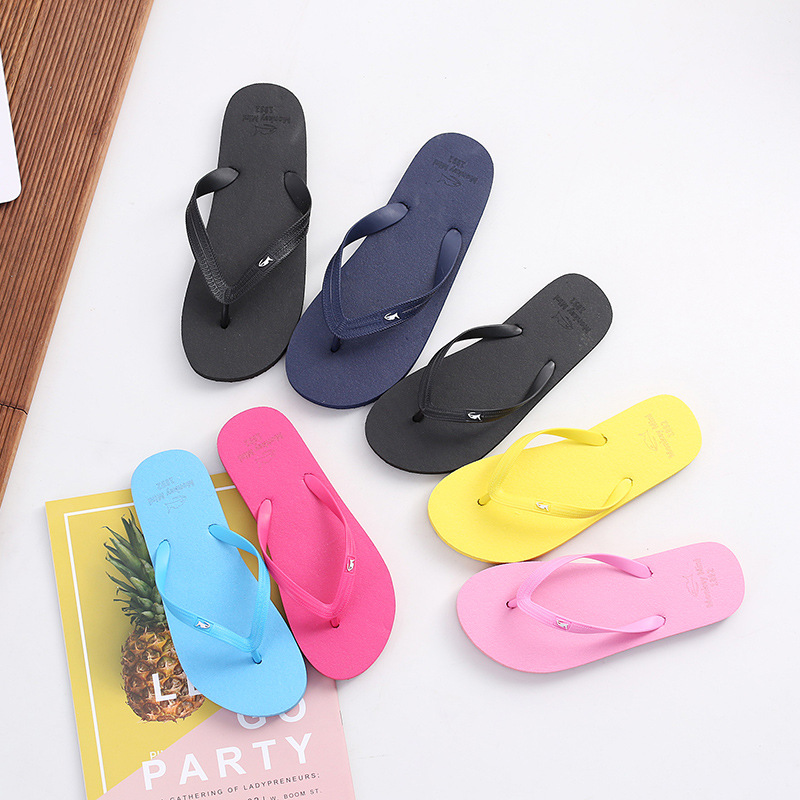 solid color universal flip flops