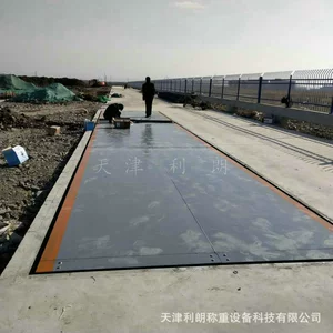 Tianjin Wuqing 100 тонн Электронный пол шкал пола 3*16 метров SCS-120T CAR Scale Digital Internet of Things Вз.