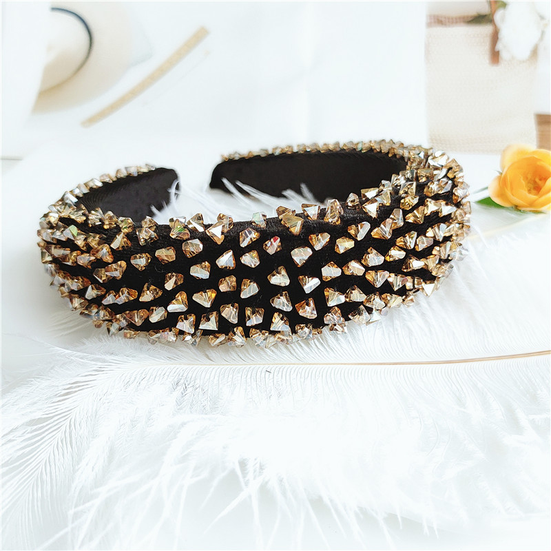 New Retro Alloy Diamond-studded Hairband Women's Fashion Hair Accessories Wholesale Nihaojewelry display picture 6