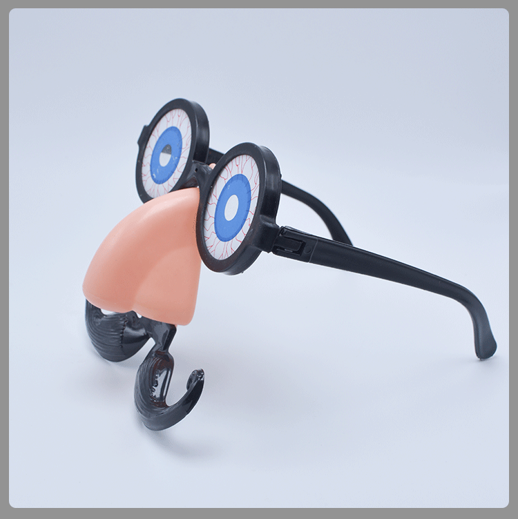 Halloween birthday party eyeball beard glasses, eyeball glasses, fake nose beard glasses, decorative props detail image 3