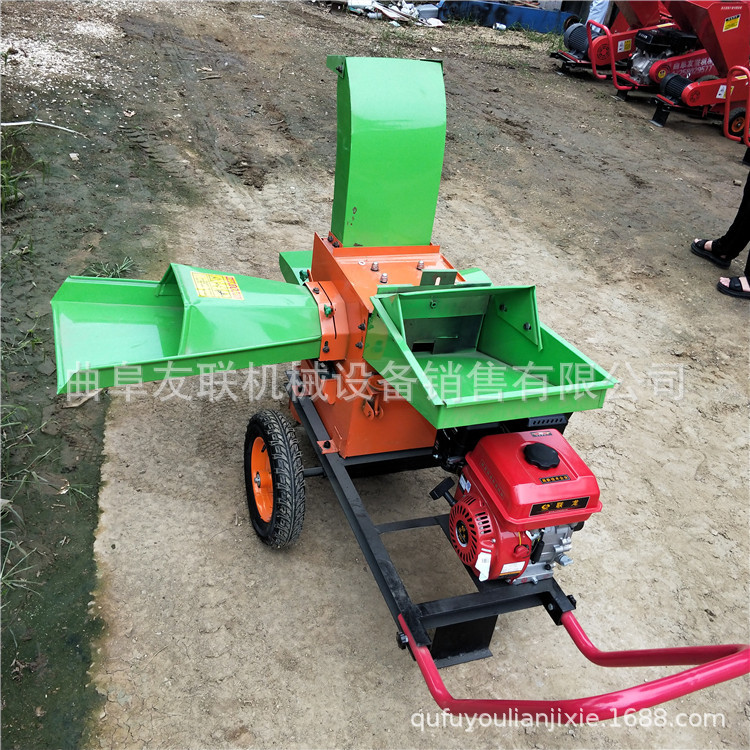 小型铡草揉丝机 卧式青贮玉米秸秆粉碎机 皇竹草铡草机
