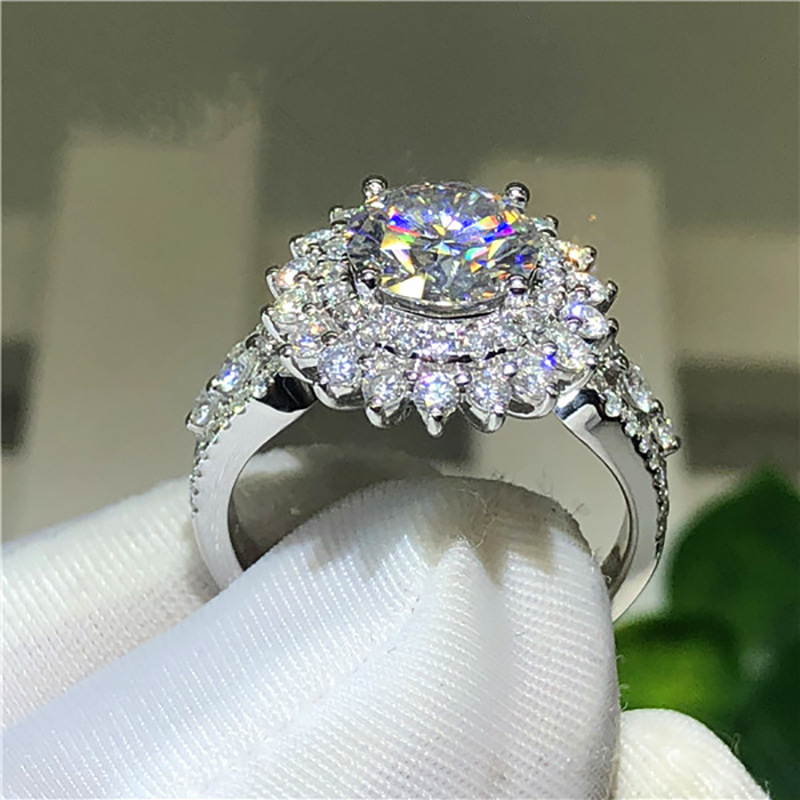 accessories womenu0027s wedding copper plated platinum zircon copper ring wholesale