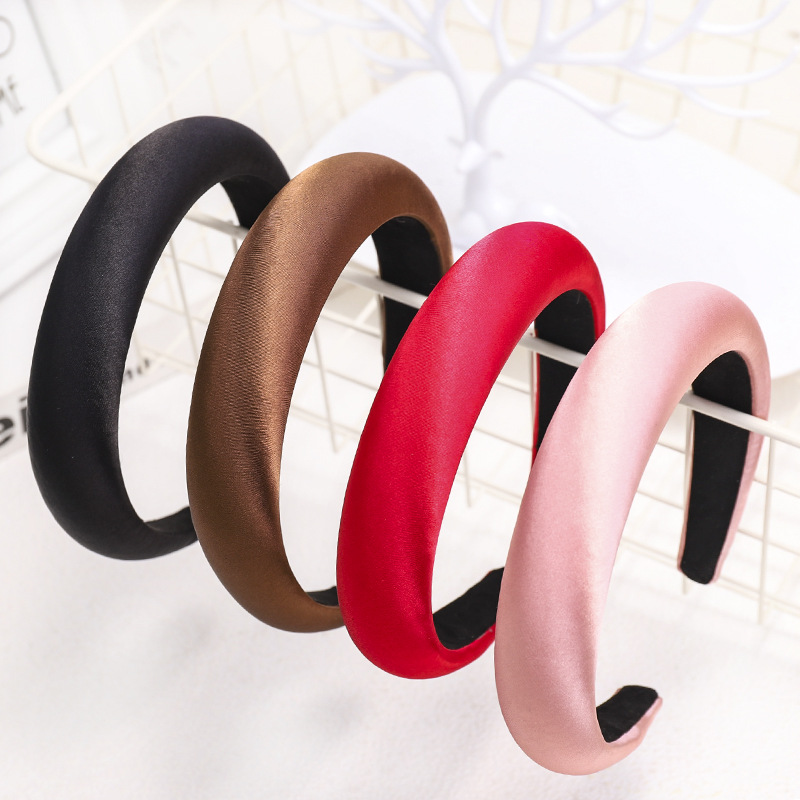 Simple Fashion Solid Color Fabric Headband display picture 16