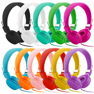 Cross-border e-commerce new EP05 folding fashion head-mounted wire control with microphone wired mobile phone headset headset gift