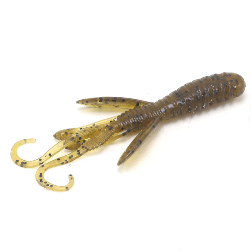 Soft Craws Fishing Lures Soft Plastic Baits Fresh Water Bass Swimbait Tackle Gear