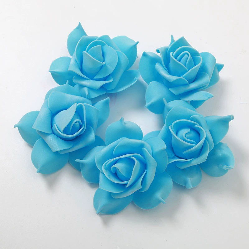 Моделирование куриный рот Роза Цветок голова свадебный цветок цель арка цветок стена Пена Цветок Моделирование пузырь искусственный цветок