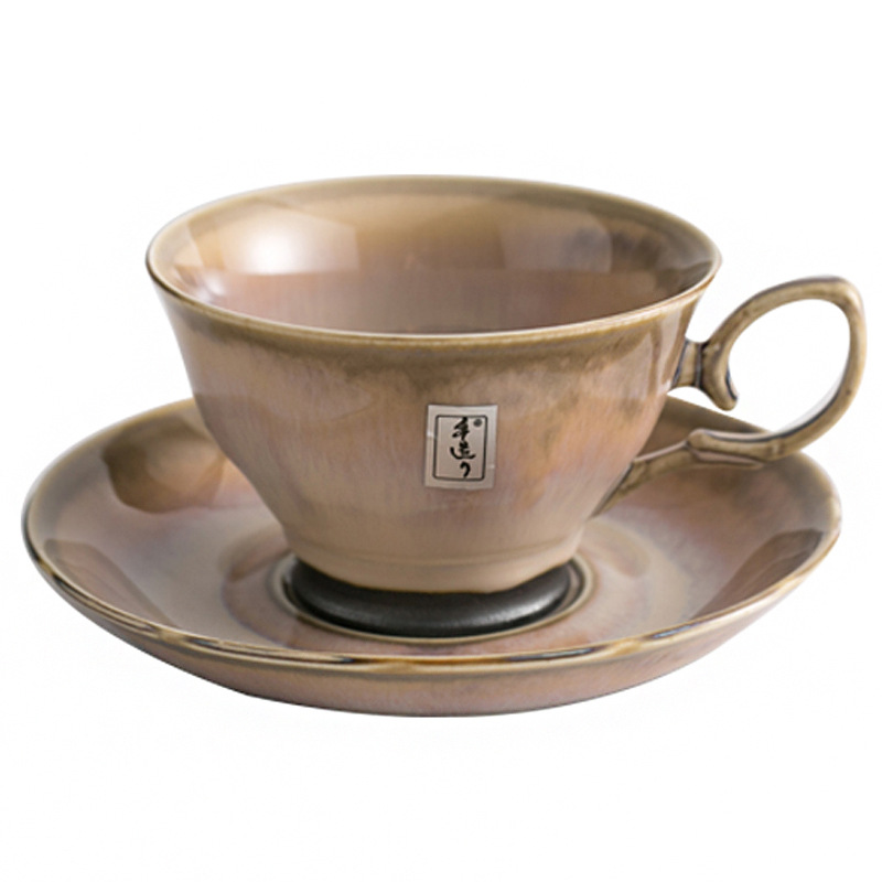 Taza de café de cerámica de estilo europeo y platillo traje hogar Luz lujo té de la tarde taza de café al por mayor pareja regalo taza de café y platillo