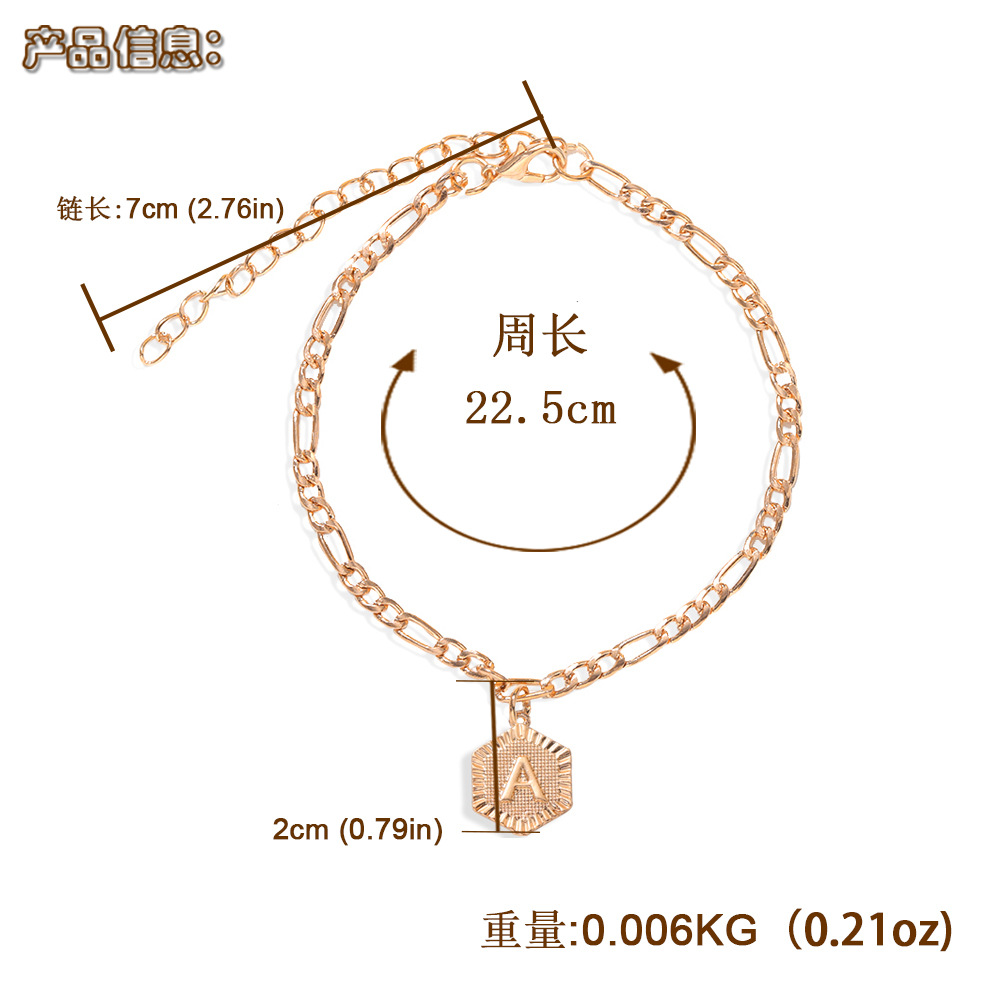 Fashion Geometric No Inlaid Iron Wholesale Anklet display picture 23