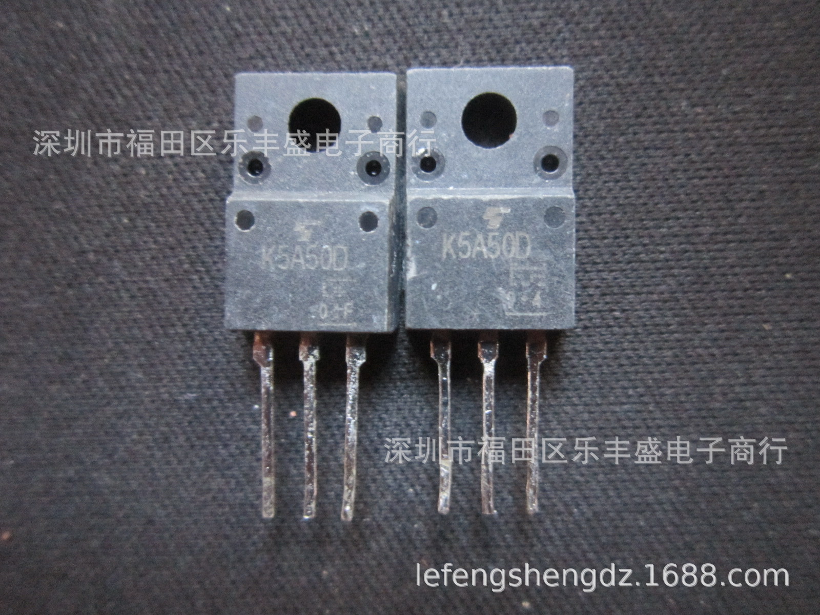 K5A50D TK5A50D 拆机东芝 TO-220F N通道 功率MOSFET