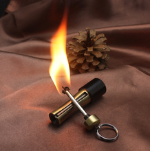 欢迎HY640创意个性新奇外形煤油万次火柴金属机身户外防水小巧