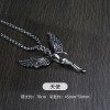 Accessory, men's pendant hip-hop style, necklace stainless steel, internet celebrity, simple and elegant design