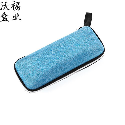 Factory direct sales square eva zipper glasses case sunglasses sunglasses case large linen eyeglasses box wholesale